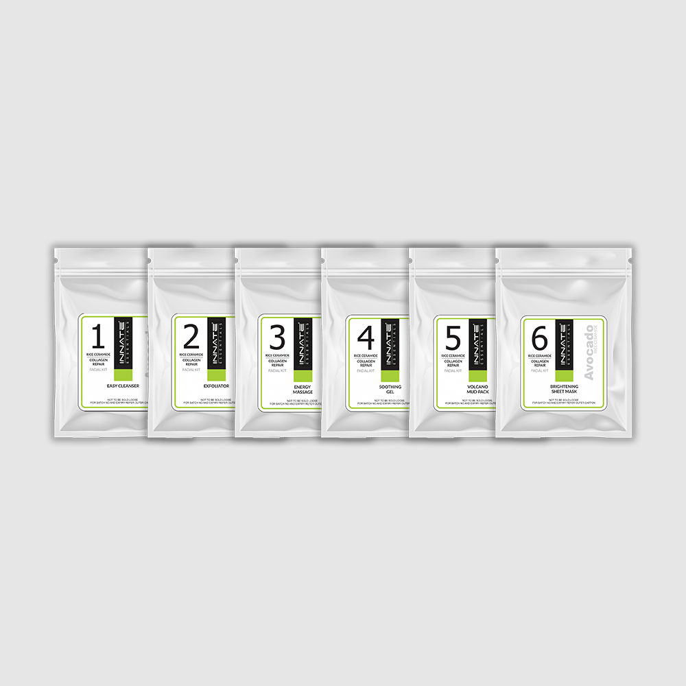 Innate Avocado Rice Ceramide Facial Kit With Sheet Mask