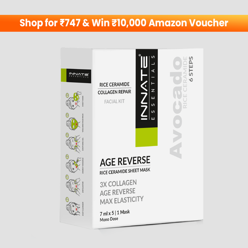 Innate Avocado Rice Ceramide Facial Kit With Sheet Mask