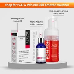 Hyperpigmentation Treatment Combo - Facial Kit + Serum + Foaming Face Wash