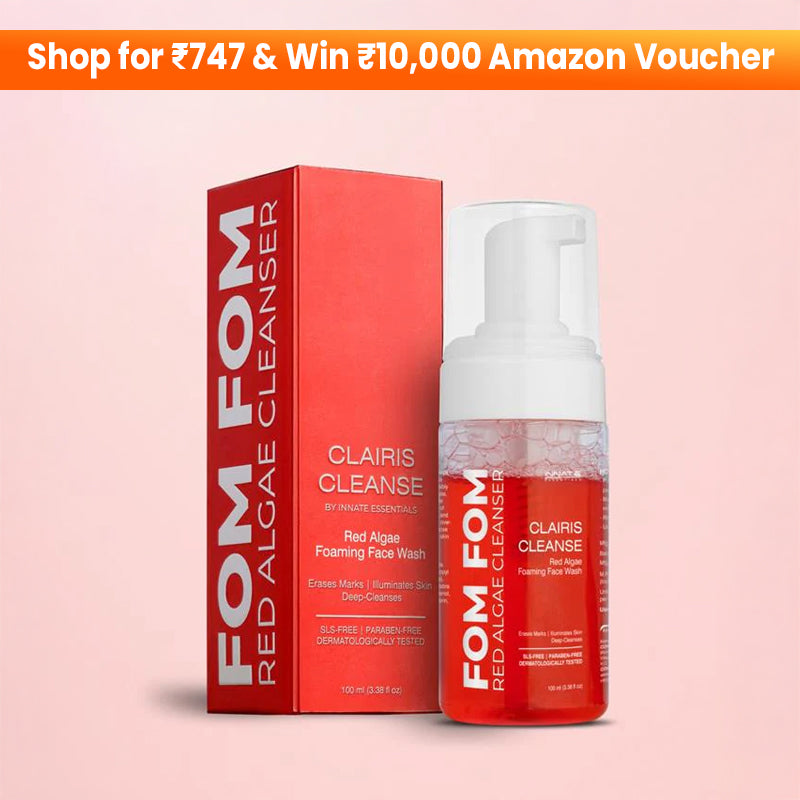 Clairis Cleanse - Red Algae Foaming Face Wash
