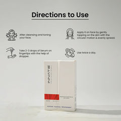 Innate Hyaluronic Acid Anti Aging Face Serum
How to use -
01- Face Cleansing & Toning
02- Take 2-3 drops of serum
03- Dab on face with your fingertips.
04- Gently spread it in circular motions
Use the serum twice a day.