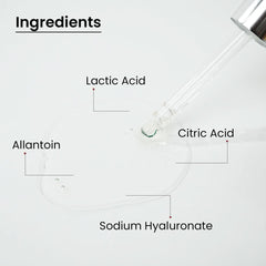 Innate Hyaluronic Acid Anti Aging Face Serum
Effective Ingredients that Deliver Results
Allantoin
Citric Acid
Lactic Acid
Sodium Hyaluronate