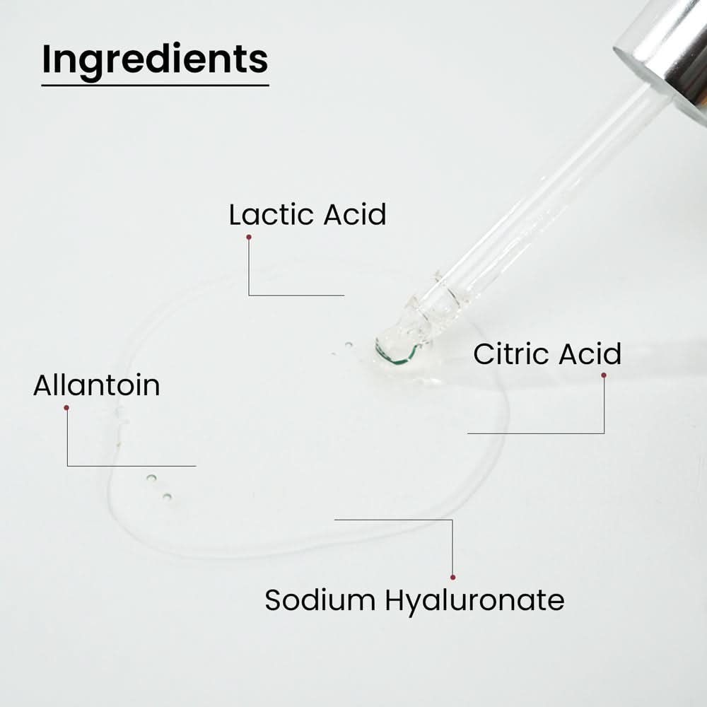 Innate Hyaluronic Acid Anti Aging Face Serum
Effective Ingredients that Deliver Results
Allantoin
Citric Acid
Lactic Acid
Sodium Hyaluronate