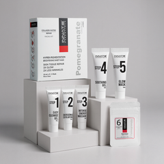 Innate Pomegranate Collagen Facial Kit With Sheet Mask for melasma, pigmentation and dark spots