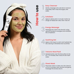 Innate Pomegranate Collagen Facial Kit With Sheet Mask for melasma, pigmentation and dark spots