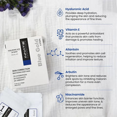 Hyaluronic Acid: Provides deep hydration, plumping the skin and reducing the appearance of fine lines.
Vitamin E: Acts as a powerful antioxidant that protects skin cells from damage and promotes healing.
Allantoin: Soothes and promotes skin cell regeneration, helping to reduce irritation and improve texture.
Arbutin: Brightens skin tone and reduces dark spots by inhibiting melanin production for a more even complexion.
Niacinamide: Enhances skin barrier function, improves uneven skin tone.