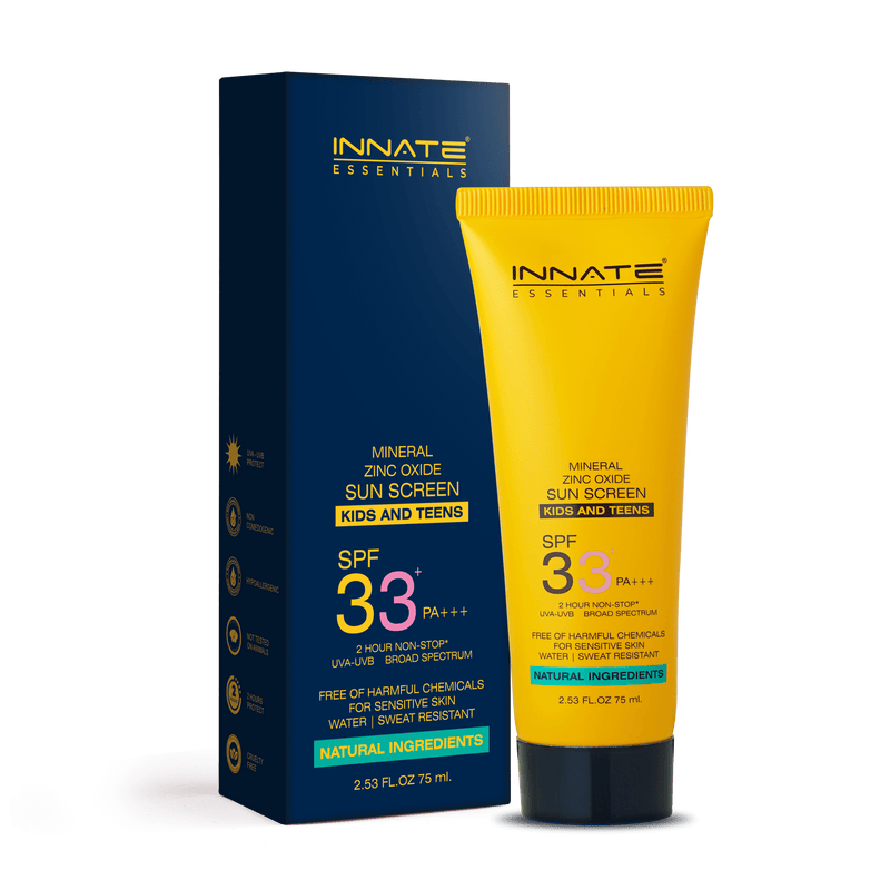 Innate Mineral Kids & Teen Sunscreen SPF 33 innate 