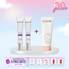 Clairis Correct Bright Max 21 (Pack of 2) + Innate Solar Screen SPF53