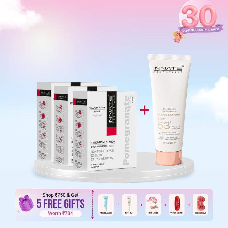 Hyperpigmentation Facial Kit (Pack of 3) + SPF 53