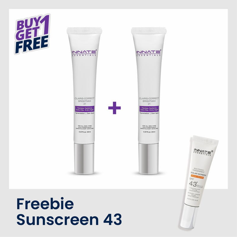 Clairis Correct Bright Max 21 – Advanced Pigmentation & Melasma Cream (Pack of 2)