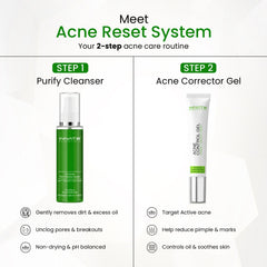 Innate Acne Reset System | Cleanser + Corrector | Oily & Acne-Prone Skin