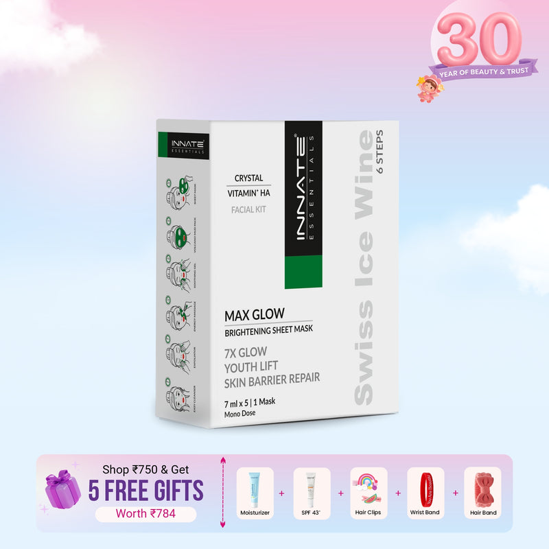 Innate Swiss Ice Wine Facial Kit With Sheet Mask