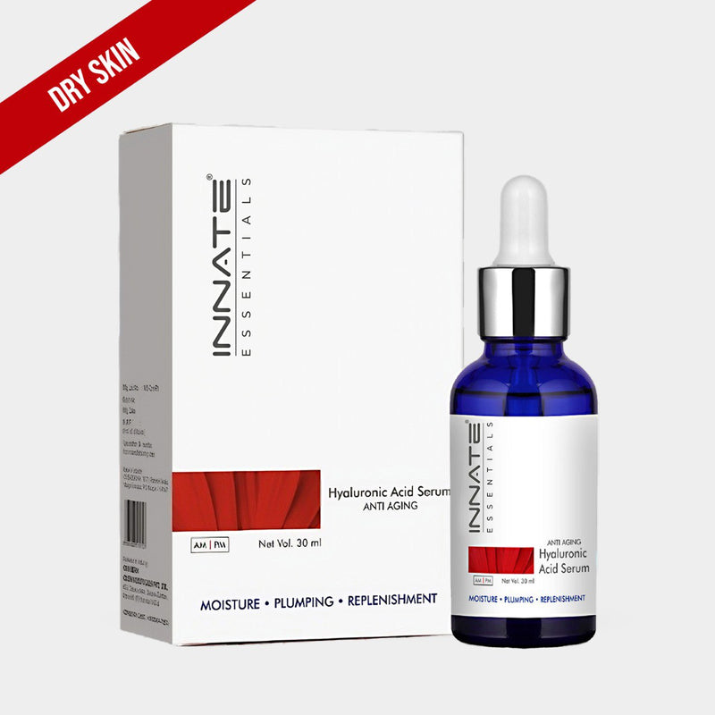 HYALURONIC ACID ANTI AGING FACE SERUM FOR ULTIMATE HYDRATION, MOISTURE, PLUMPING & REPLENSHMENT