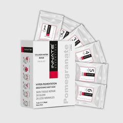 Innate Pomegranate Collagen Facial Kit With Sheet Mask