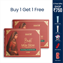 Innate Bridal Max Glow Facial Kit - 6 Steps | 2 Facials