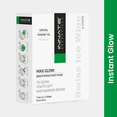 Innate Essentials skincare product packaging on a light gray background