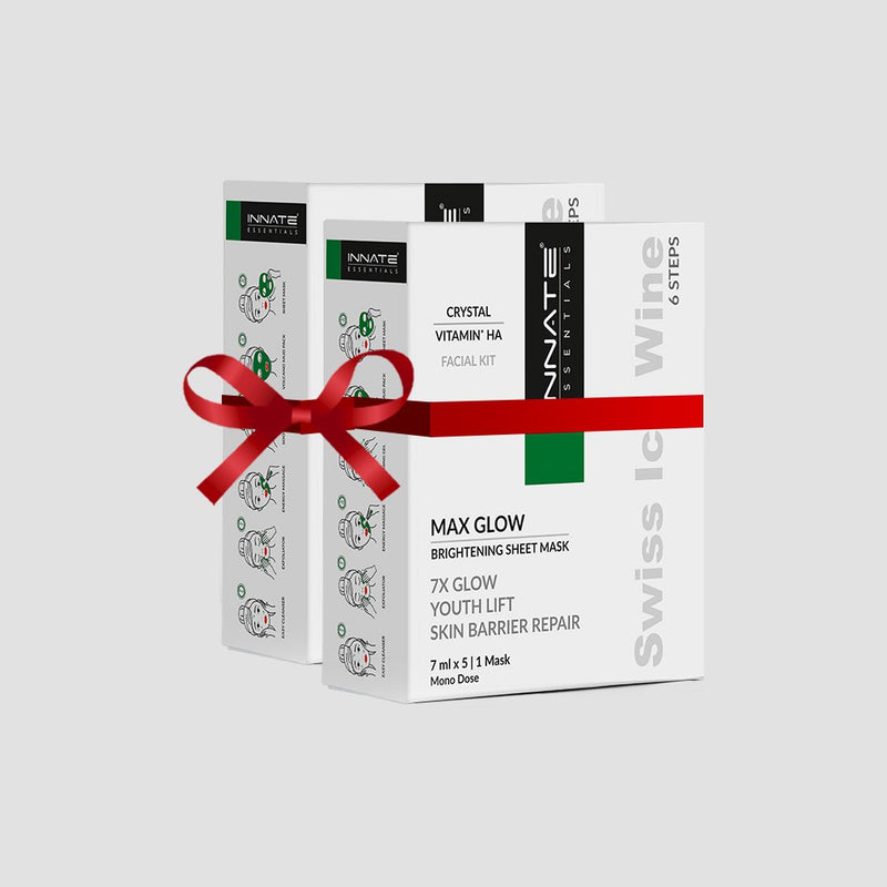 Innate Swiss Ice Wine Facial Kit With Sheet Mask (Pack of 2)