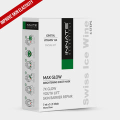 SWISS ICE WINE FACIAL KIT FOR MAX GLOW, YOUTH LIFT, SKIN BARRIER REPAIR AND 7X GLOW